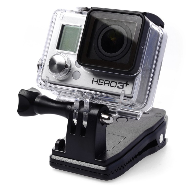 Support Pince Clip Sac à Dos pour Caméra d'Action GoPro HERO / DJI
