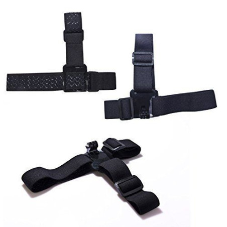 Harnais tour de tête (head strap) pour GoPro 