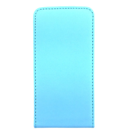 Etui cuir à clapet Samsung Galaxy A3 Bleu ciel