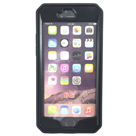 Coque en métal iPhone 6/6s : Noir 