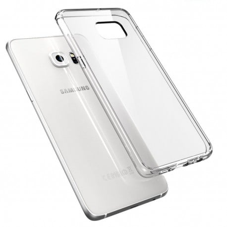 Coque silicone Samsung Galaxy S6 Edge Transparent