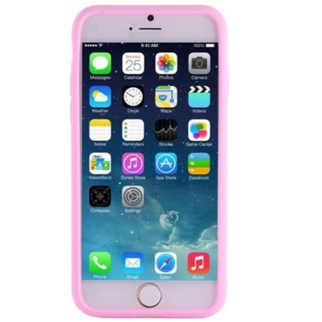 Coque silicone iPhone 6 Plus Rose