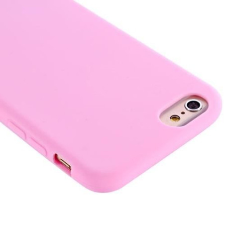 Coque silicone iPhone 6 Plus Rose