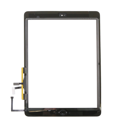 Vitre tactile complète pour iPad Air Noir