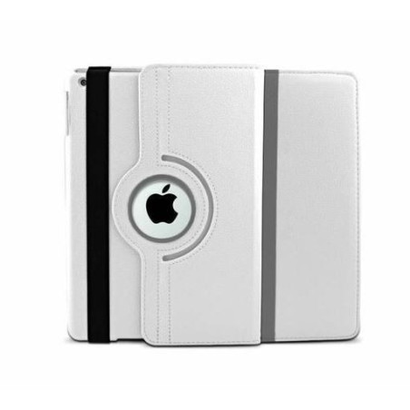 Etui cuir 360° iPad Air 2 Blanc