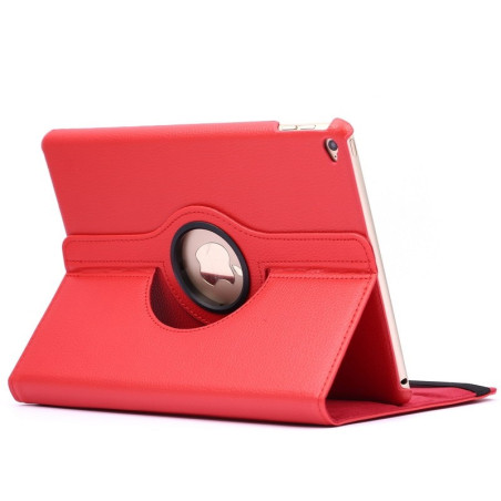 Etui cuir 360° iPad Air 2 Rouge