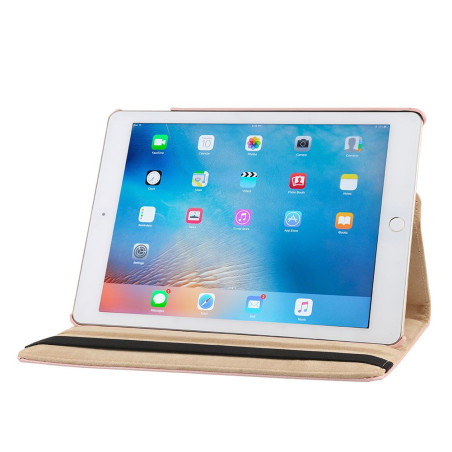 Etui cuir 360° iPad Air 2 Rose