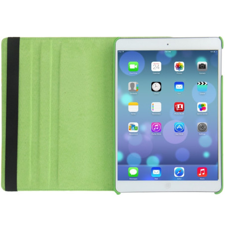 Etui cuir 360° iPad Air 2 Vert