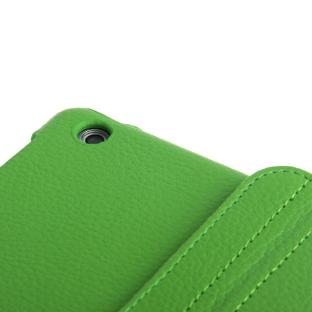 Etui cuir 360° iPad Air 2 Vert