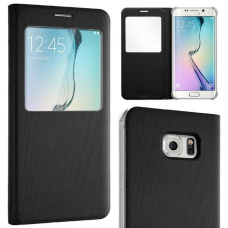 Etui Flip Cover pour Samsung Galaxy S6 Edge