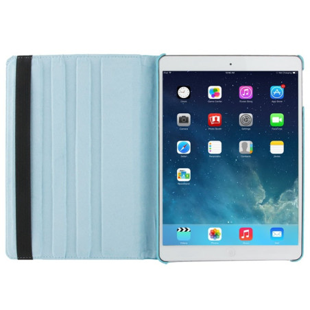 Etui cuir 360° iPad Air 2 Bleu ciel