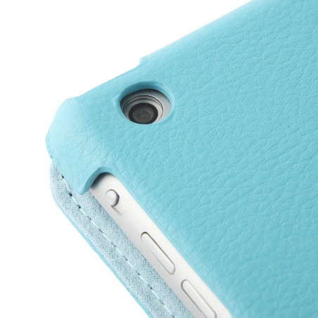 Etui cuir 360° iPad Air 2 Bleu ciel