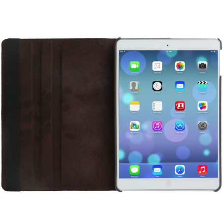 Etui cuir 360° iPad Air 2 Marron