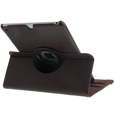 Etui cuir 360° iPad Air 2 Marron