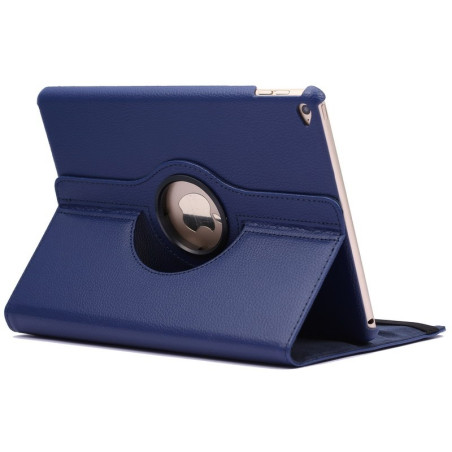 Etui cuir 360° iPad Air 2 Bleu foncé