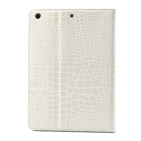  Etui cuir croco iPad Air 2 Blanc