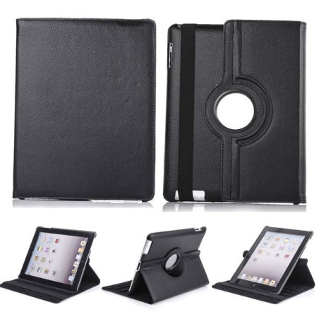 Etui cuir 360° iPad Mini 4 Noir