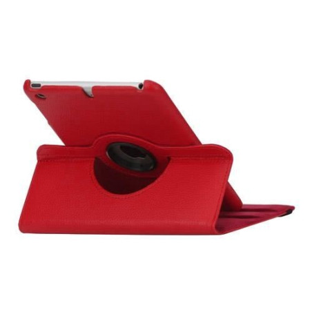 Etui cuir 360° iPad Mini 4 Rouge