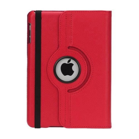 Etui cuir 360° iPad Mini 4 Rouge