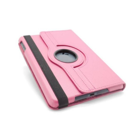 Etui cuir 360° iPad Mini 4 Rose