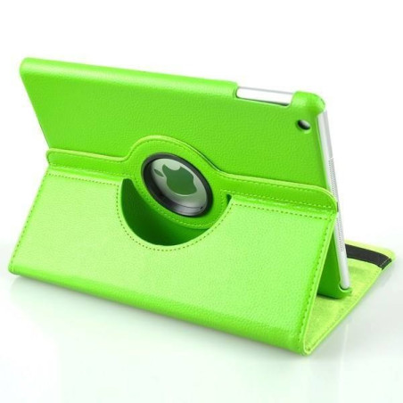 Etui cuir 360° iPad Mini 4 Vert