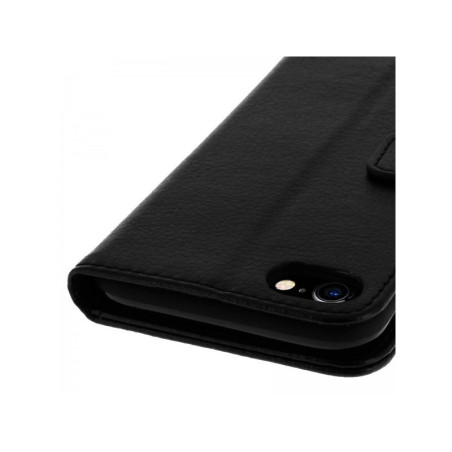 Etui cuir portefeuille iPhone 7 Plus Noir