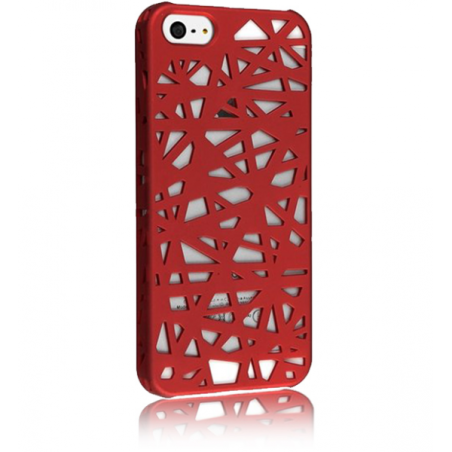 Coque Nid d'oiseau iPhone 5/5S Rouge