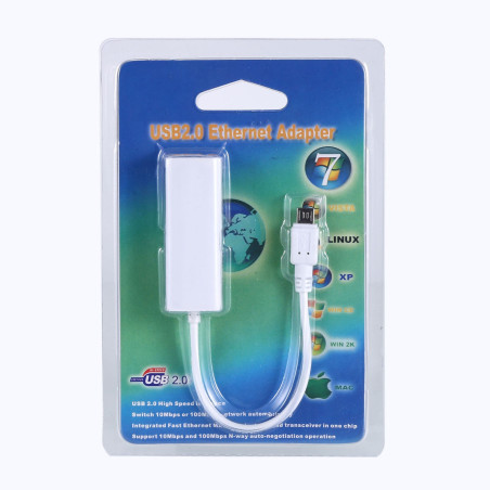 Adaptateur Ethernet vers Micro USB