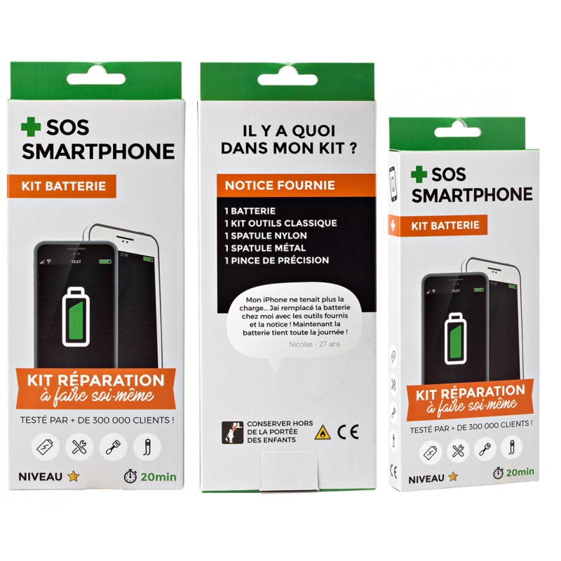 Kit De Reparation Complet Pour Batterie Iphone 5s Outils