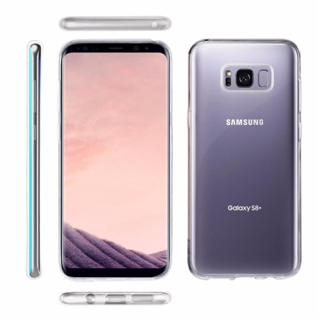 Coque silicone transparente Samsung S8 Plus