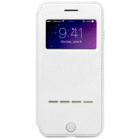 Etui G-Case iPhone 6 Plus / 6S Plus Sense Series Folio Case Blanc