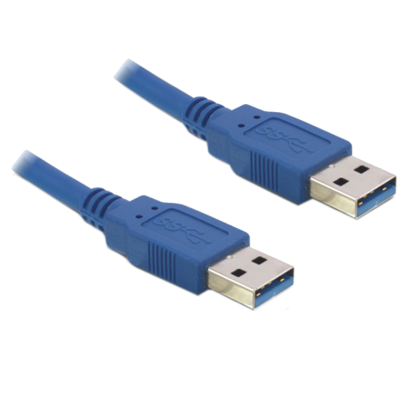 Câble USB 3.0 vers USB 3.0 - Bleu 1,5M