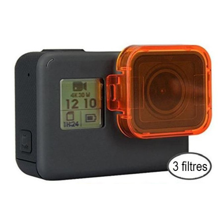 Lot de 3 filtres GoPro Hero 5