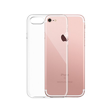 Coque en silicone transparent iPhone 8