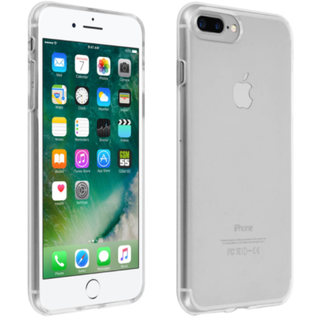 Coque silicone transparent iPhone 8 Plus