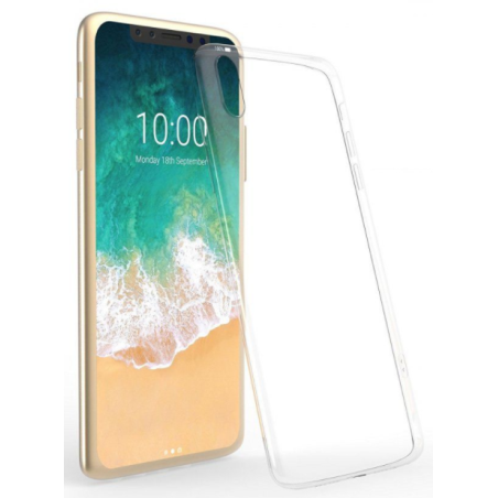 Coque silicone transparente iPhone X