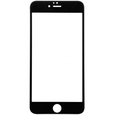 Film en verre trempé + contour intégral iPhone 7 Plus / 8 Plus Noir