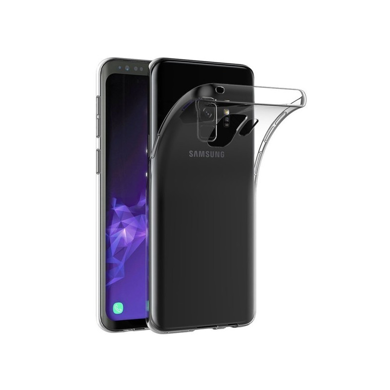 Coque silicone transparente Samsung Galaxy S9+