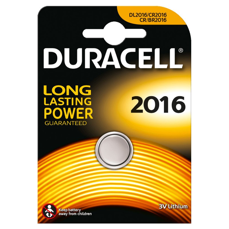 Pile 2016 Duracell - Pas cher - Qualité premium