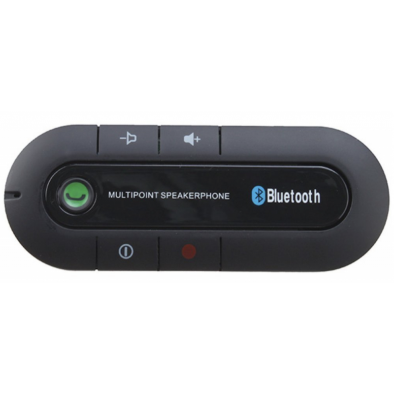 Kit mains libres sans fil Bluetooth autorisé voiture, avec clip