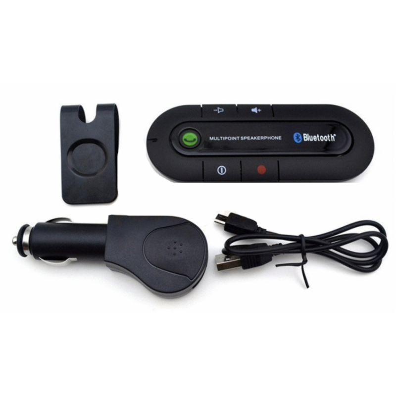 Kit mains libres sans fil Bluetooth autorisé voiture, avec clip, Kits  mains libres autorisés