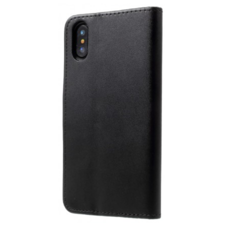 Etui Portefeuille Noir iPhone Xs Max