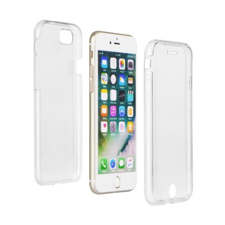 Coque intégrale silicone transparente iPhone 7 Plus / 8 Plus