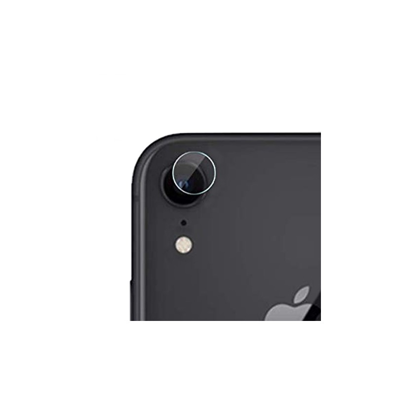 Vitre arrière iPhone XR jaune + joint de caméra - Phonexpert78