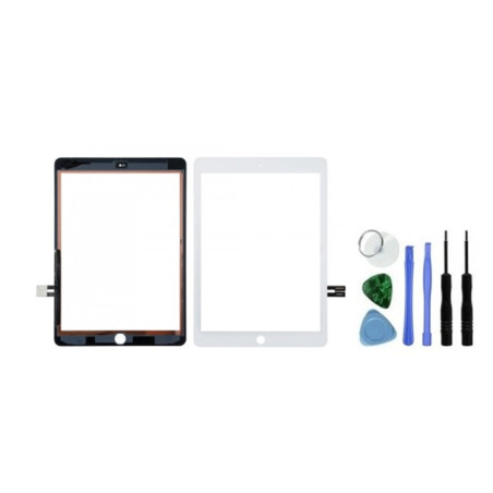 Vitre tactile iPad 6 Blanc