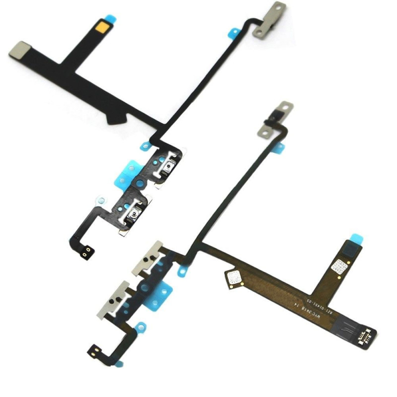 Nappe Interne Boutons Volume + Mute Pour IPhone 14 Plus - Pièce De Rechange Avec Supports, Qualité Premium, Garantie