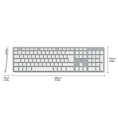 Clavier Azerty bluetooth pour Mac