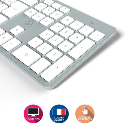 Clavier Azerty bluetooth pour Mac