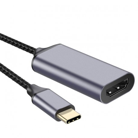 ZAMUS Adaptateur DisplayPort vers HDMI, Résolution 4K, Noir - Cdiscount  Informatique