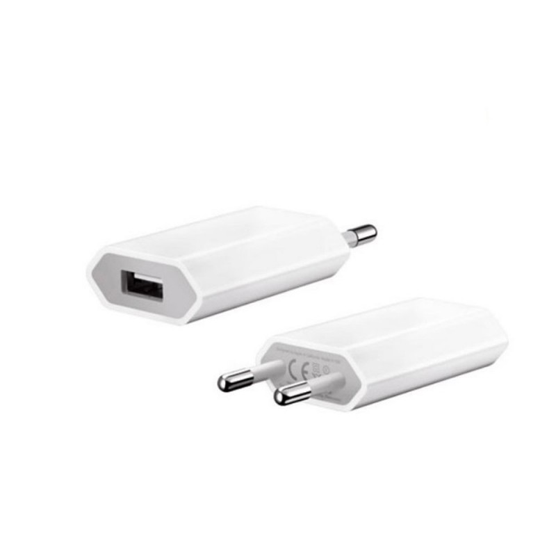 Chargeur Secteur A1400 + Câble Lightning MD818 d'Origine Apple pour iPhone  et iPad - Français